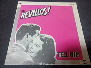 ■THE REVILLOS（レヴィロス）■TELL HIM■ジャケ違い■PSYCHO■フランス盤■検REZILLOS（レジロス）パンク天国