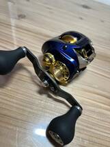 DAIWA ZILLION PE 100H 6.3 チームダイワ ジリオン PEスペシャル 100H 6.3 RCS100mmカーボンハンドルカスタム　送料無料_画像2