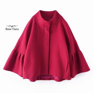 美品★ローズティアラ★38size/9号★コートJ154