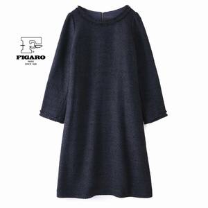 美品★フィガロParis3.2万★40size/9号★ワンピースK025