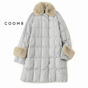 美品★Coombクーム★38size/9号★ダウンコートK091