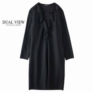 美品★デュアルヴュー4万★40size/9号★ワンピース黒K095