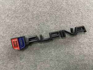 27★ ALPINA 用　グリルバッジ フロント ロゴバッジ エンブレム グリルバッチ アクセサリー　金属製　マーカー　送料無料