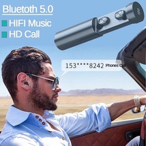 最新型 新品 ワイヤレスイヤホン BTH-241 黒 赤 シルバー Bluetooth 多機能 LED 高音質 通話 Android iPhone 対応_画像5