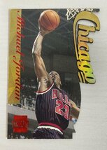 No.56 TOPPS STADIUM CLUB Michael Jordan マイケル・ジョーダン Chicago Die-Cut NBAカード_画像1