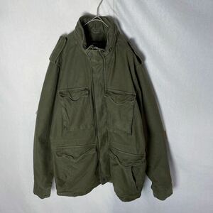 LUCKY BRAND TYPE-L−54c ミリタリー　オリーブグリーン　ジャケット　Lサイズ　ライナー付き