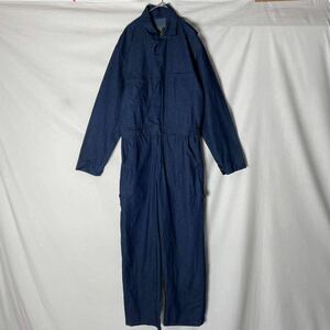 BERNE 長袖つなぎ　デニム　古着　WORK WEAR ヴィンテージ 