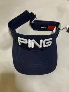  новый товар не использовался PING GOLF булавка Golf LOGO Tour козырек темно-синий 