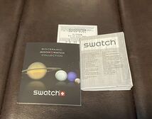 新品未使用 国内正規品 Swatch Omega Moonswatch Mission to Neptune Speedmaster オメガ スウォッチ ネプチューン 送料無料_画像2