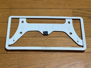  Suzuki original Lapin number frame used ( white ) 1 sheets 