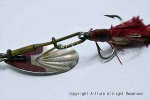 VINTAGE RARE METAL LURE,G.M.SKINNER #2 ｃ1874 希少蒐集家向けヴィンテージメタルルアー、オールドルアー、スピナー、