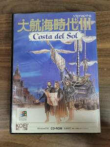 大航海時代3 Windows95用ソフト（大航海時代Ⅲ Costa del Sol）1996年発売　光栄　送料無料