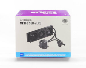 ●週末クーポン使用可！5万円の品！COOLER MASTER MasterLiquid ML360 SUB ZERO 未使用・未開封品①！