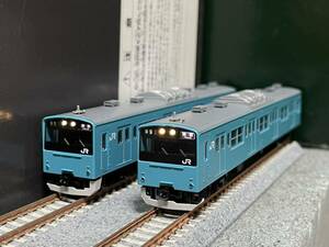 【小加工品】(K2+52編成タイプ) TOMIX 98811＋98812 JR 201系 通勤電車(京葉線) 10両セット 