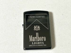  oil lighter Marlboro marlboro ZIPPO type lighter black gloss equipped postage 180 jpy 
