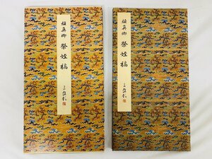 【再出品】原色法帖選 22 顔真卿 祭姪稿 解題 読み下し文 昭和61年 二玄社 中国書道