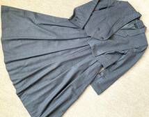 390　制服風スーツ　スカート　グレー　　　_画像1