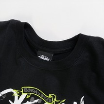 STUSSY ステューシー ×BORN X RAISED 23AW HANDSTYLES TEE Black Tシャツ 黒 Size 【M】 【新古品・未使用品】 20773861_画像4