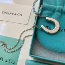 TIFFANY&Co. ティファニー 馬蹄 ネックレス ホースシュー　シルバー SV925 ケース　保存袋付き_画像4