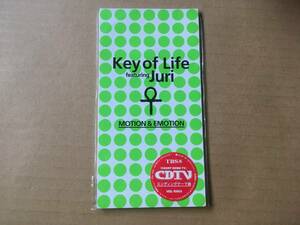 Key of Life featuring Juri/●8cm CDシングル[ MOTION & EMOTION ]●坂本裕介,contains samples from Char Smoky