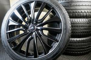 大人気 WEDS ウェッズ レオニス VT 19×7.5J +53 PCD114.3/5H バリ山付 225/40R19 エスティマ オデッセイ ヴェゼル CX-3 手渡しOK 迅速発送