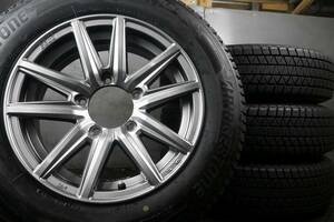 雪道安心 国産スタッドレス ブリヂストン ブリザック DM-V3 175/80R16 SEIN PCD139.7/5H ジムニー 室内倉庫保管品 手渡し/交換OK 迅速発送