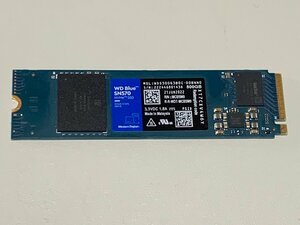 【中古/使用2300時間】WD Blue SN570 500GB M.2 NVMe SSD WDS500G3B0C-00BNN0