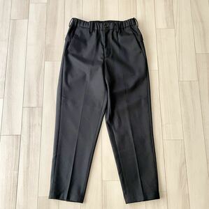 GOLDWIN Slim Easy Wool Pants XS ゴールドウィン スリム イージー ウール パンツ テーパード ブラック GL71353P スラックス 