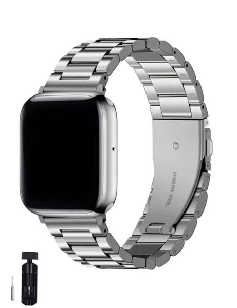Apple Watch アップルウォッチ メタルバンド シルバー