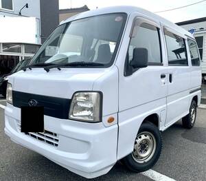 新潟発 スバル サンバー バン 4WD AT 車検R7年8月迄