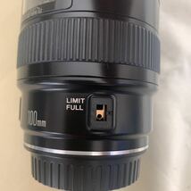 Canon キヤノン MACRO LENS EF 100mm 1:2.8 ジャンク品 動作未確認 現状品 @819869_画像4