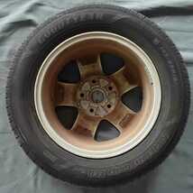 平成19年 ランディ C25 前期 純正 アルミホイール タイヤ 1本 5穴 GOODYEAR 195/65R15 中古 即決B_画像9