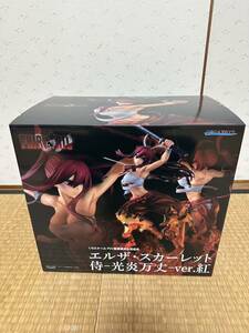 国内正規品 FAIRY TAIL エルザ・スカーレット 侍-光炎万丈-ver.紅 1／6 完成品フィギュア