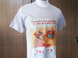 ■映画「LOLITA」（ロリータ）Tシャツ（サイズＭ）グレー【新品】