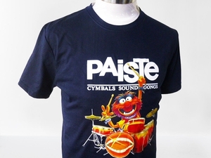 ■PAISTE（パイステ）Tシャツ（サイズL）ネイビー【新品】