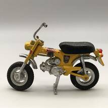 ダイキャストモデル EBBRO エブロ 1/10 Honda DAX ホンダ ダックス ST50 1972 イエロー 黄色 プレミアムコレクション 当時物 おすすめ_画像4