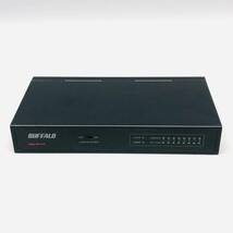 BUFFALO バッファロー Giga Switch 8ポート ギガ スイッチングハブ MODEL LSW5-GT-8NS/BK 黒 ブラック イーサネットハブ 動作確認済み 良品_画像3