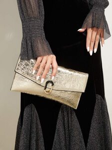 lady's bag clutch bag high class tina- bag, Eve person g bag,g llama las, elegant,.., quiet .. luxury metallic fla