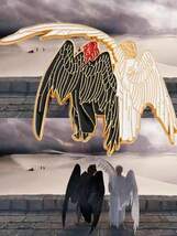 レディース ジュエリー ブローチ グッドオーメンズ 天使と悪魔のハードエナメルピンズ - アジラフェル&クロウリー_画像1