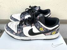 NIKE DUNK LOW unlocked By YOU ペイズリー バンダナ 27cm ナイキ ダンク アンロックド バイユー US9 パンダ_画像1