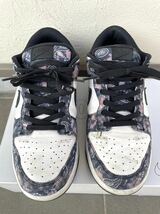 NIKE DUNK LOW unlocked By YOU ペイズリー バンダナ 27cm ナイキ ダンク アンロックド バイユー US9 パンダ_画像2