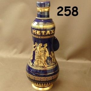 FK-258　未開栓　古酒　18K　GOLD 陶器ボトル　METAXA 　20231114