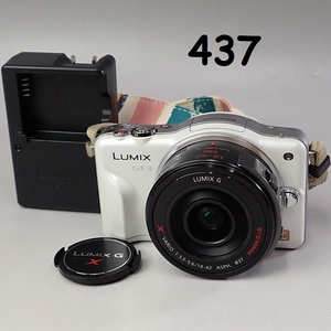 FK-437◆LUMIX GF3 VARIO 1:3.5-5.6/14-42 ASPH 簡易動作OK　20231121