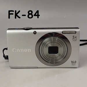 FK-84 美品　CANON　POWER SHOT A2300 HDバッテリー付き　簡易動作OK