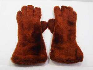 genuine article fur gloves bear Jean glove beaver? Vintage Harley Indian Knuckle pan shovel Sidevalve Ironhead bober buco BECK