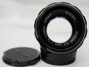 #7420 NIKON 50mm F1.4 Nikkor-SC Auto ai ニコン 標準レンズ