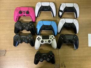 SONY Playstation4 PS4 PS3 10controllers working tested ソニー プレステ PS4 PS3 コントローラ 10台 動作確認済 C627