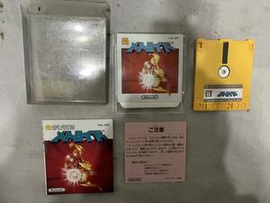 Metroid NES Nintendo Famicom Disk System Tested メトロイド ファミコン ディスクカード 外箱説明書付 動作確認済