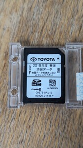 トヨタ純正ナビ SDカード NSZT-W62G / NSZT-Y62G 2019年度 春版