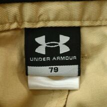 【新品 未使用】 UNDER ARMOUR アンダーアーマー 通年 UVカット スラックス パンツ Sz.79　メンズ ゴルフ　A3B05022_A#R_画像10